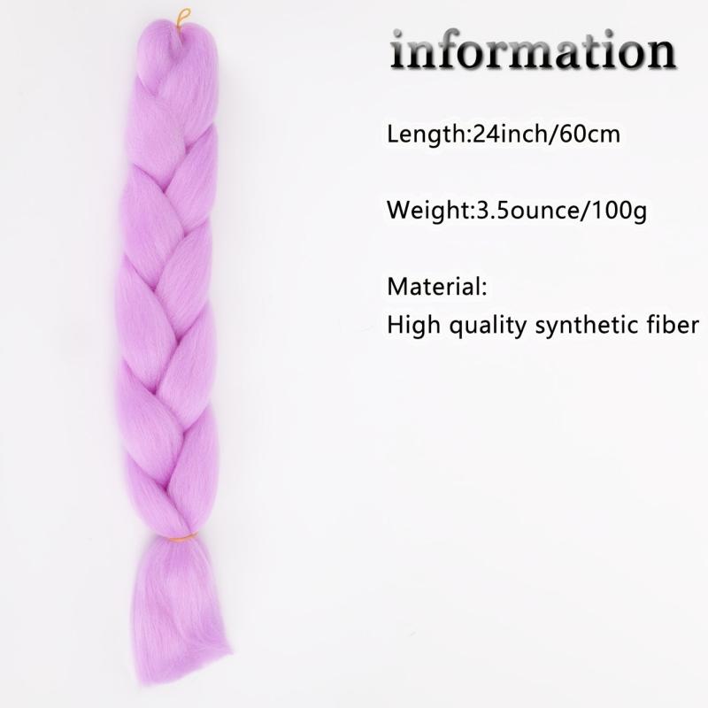 Synthetic Jumbo Braids Hair Extension Braiding Hair Crochet Jumbo Braiding