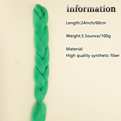 Synthetic Jumbo Braids Hair Extension Braiding Hair Crochet Jumbo Braiding
