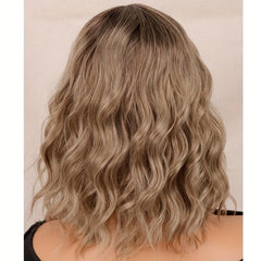 Short Curly Bob Wig for Women Synthetic Hair