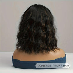 Shoulder Length Loose Wavy Layered Synthetic Wig