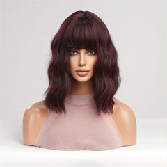 Shoulder Length Loose Wavy Layered Synthetic Wig