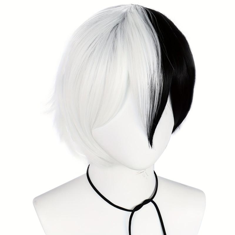 Anime Cosplay Costume Wigs Synthetic Fiber Hair for Party Wear