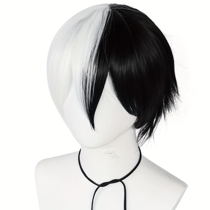 Anime Cosplay Costume Wigs Synthetic Fiber Hair for Party Wear