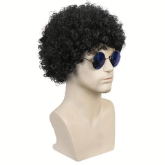 Short Curly Wig For Men Boys Halloween Costume
