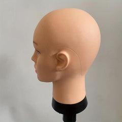 Female Bald Mannequin Head for Wig Display