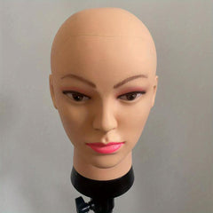 Female Bald Mannequin Head for Wig Display