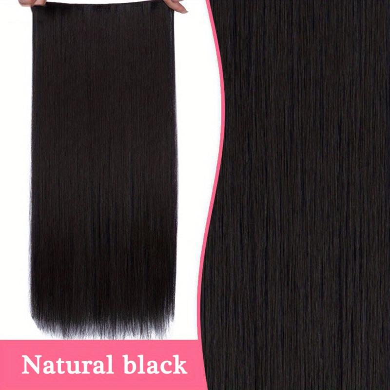 6 Cm Long Straight Hair Extensions for Women