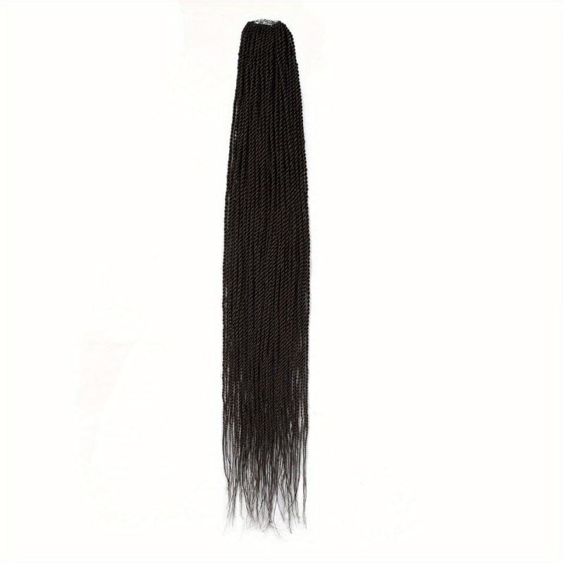 60 96 Cm Twist Braid Hair Extensions Synthetic Hair Crochet Braiding for Women