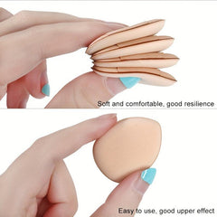 20 PCS Triangle Makeup Puff Finger Soft Setting Sponge Mineral Powder