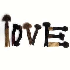 Human Hair Loc Extensions For Women Men Full Dreadlock Hair Extensions