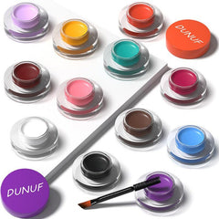12 Colors Face Painting Cream Eyeliner Matte Finish Long Lasting Makeup