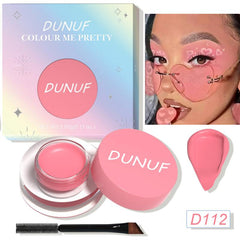 12 Colors Face Painting Cream Eyeliner Matte Finish Long Lasting Makeup