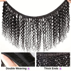 1Pcs Brazilian Deep Wave Hair Bundles For Women Human Hair Extensions