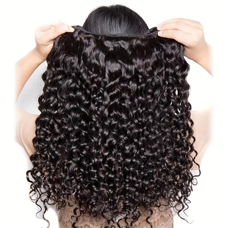 1Pcs Brazilian Deep Wave Hair Bundles For Women Human Hair Extensions