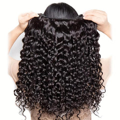 1Pcs Brazilian Deep Wave Hair Bundles For Women Human Hair Extensions