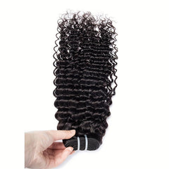 1Pcs Brazilian Deep Wave Hair Bundles For Women Human Hair Extensions