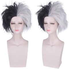 Short Straight Synthetic Wig for Halloween Cosplay Party