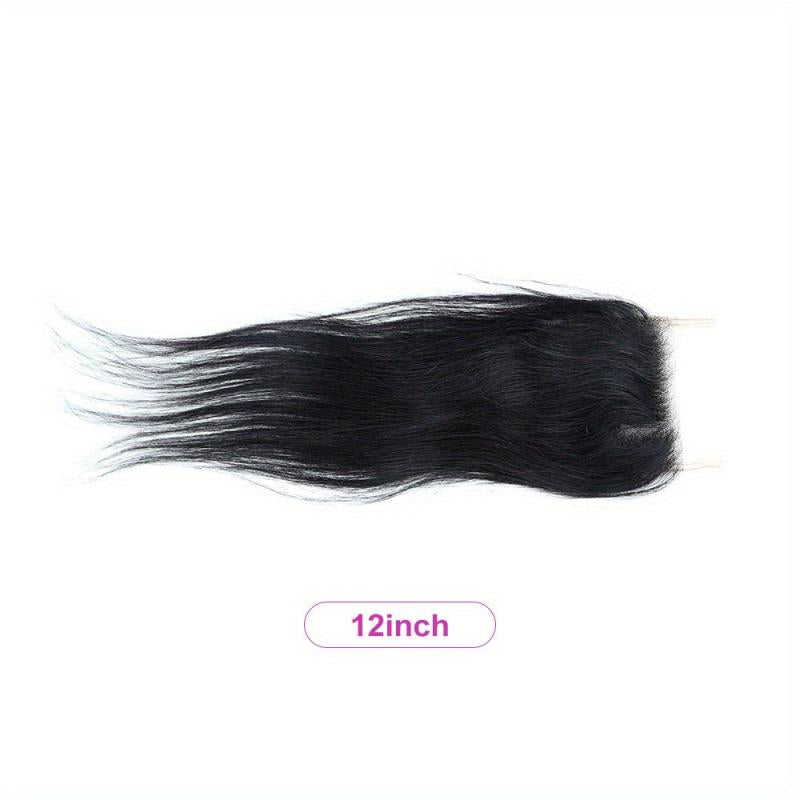 Virgin Human Hair Lace Closure 4x4 - Straight Hair Weave