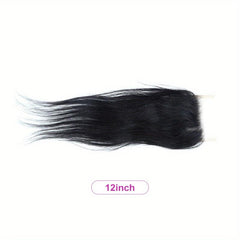Virgin Human Hair Lace Closure 4x4 - Straight Hair Weave