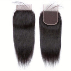 Virgin Human Hair Lace Closure 4x4 - Straight Hair Weave