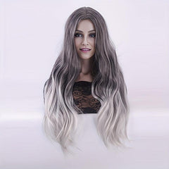 Long Curly Wavy Wig Synthetic Wig Heat Resistant Natural Look