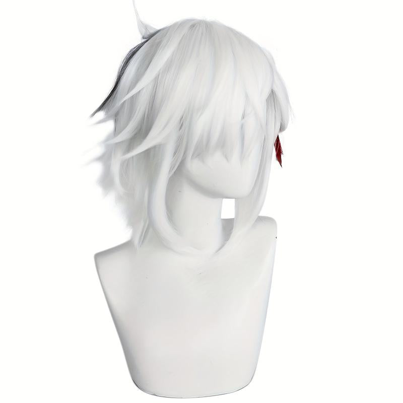 Short Spiky Layered Anime Cosplay Wig + Wig Cap
