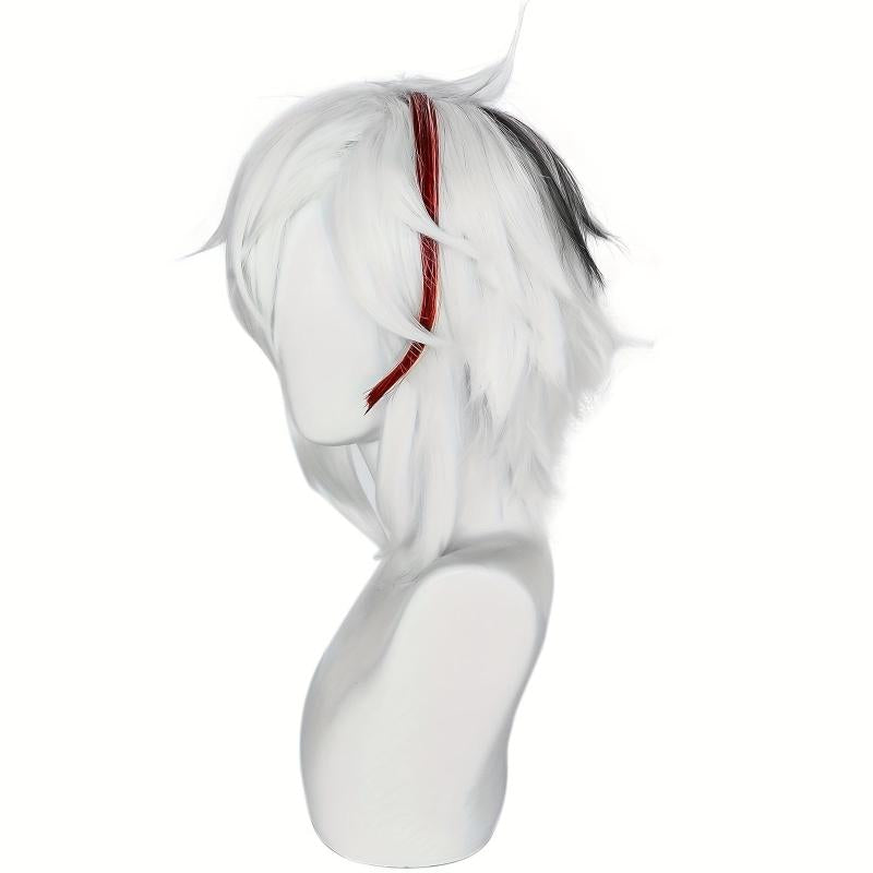 Short Spiky Layered Anime Cosplay Wig + Wig Cap