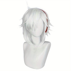 Short Spiky Layered Anime Cosplay Wig + Wig Cap