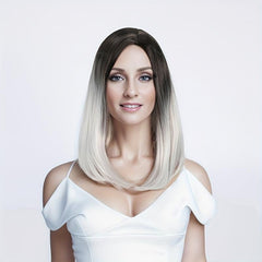 Medium Long Straight Wig Synthetic Wig For Halloween Cosplay Party