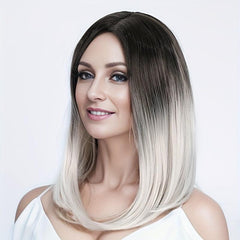 Medium Long Straight Wig Synthetic Wig For Halloween Cosplay Party
