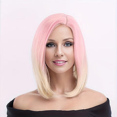 Medium Long Straight Wig Synthetic Wig For Halloween Cosplay Party
