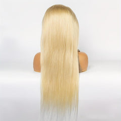 Blonde Lace Front Wig 13x4x1 Synthetic Hair 613 Lace Front Wig Human Hair