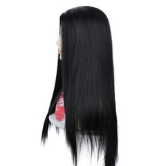 Straight Long Wig For Women 60 Wigs Middle Part Cosplay Wig Halloween Party