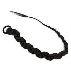 Long Braided Ponytail Extension for Thin or Short Hair