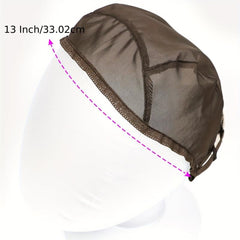 Lace Front Wig Cap with Adjustable Strap Weaving Cap Wig Cap Lace Hair Net