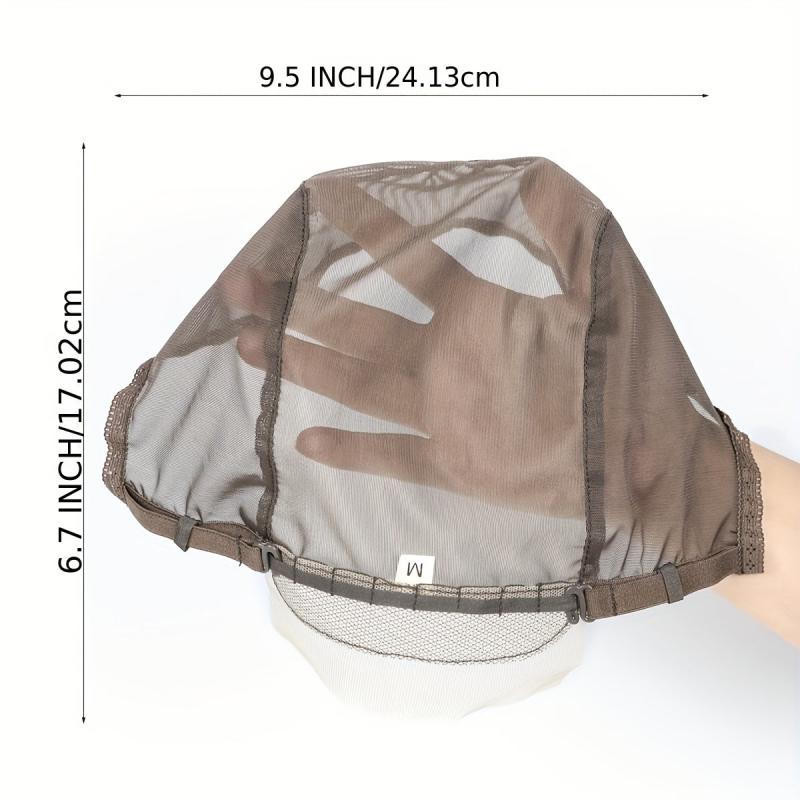 Lace Front Wig Cap with Adjustable Strap Weaving Cap Wig Cap Lace Hair Net