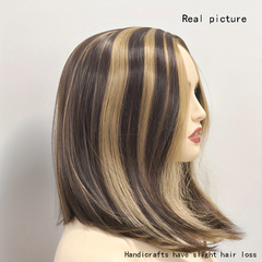 Short Straight Bob Cut Wig Synthetic Wig Beginners Friendly Heat Resistant