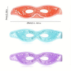 Reusable Ice Eye Mask Gel Bead Cooling Eye Mask for Puffiness Dark Circles