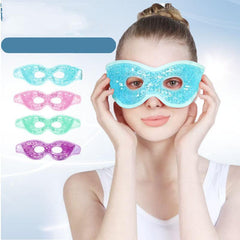 Reusable Ice Eye Mask Gel Bead Cooling Eye Mask for Puffiness Dark Circles