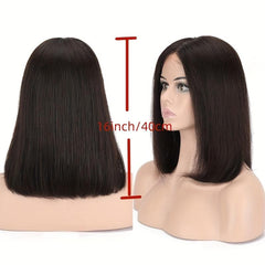 Straight Bob Wig Hair Glueless Bob Wig With Baby Hair Natural Look