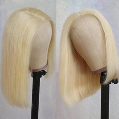 Straight Bob Wig Hair Glueless Bob Wig With Baby Hair Natural Look