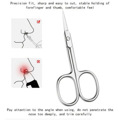Stainless Steel Cuticle Pedicure Beauty Grooming Kit