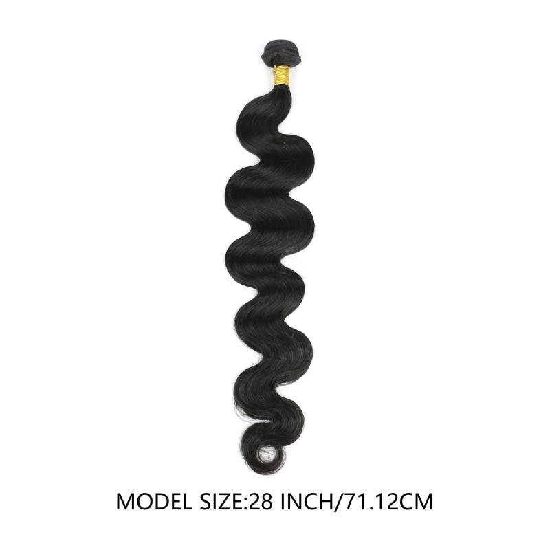 100% Human Hair Body Wave Bundles - Natural Hair Extensions