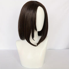 Layered Medium Long Straight Bob Cut Wig Synthetic Wig Heat Resistant