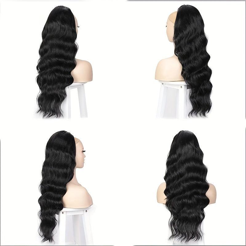 Body Wave Drawstring Ponytail Extensions 20-32-71-12 cm