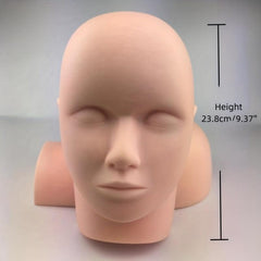 Silicone Mannequin Head for Makeup Practice