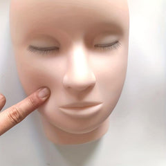 Silicone Mannequin Head for Makeup Practice
