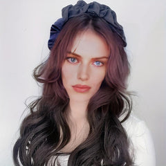 8 Cm Wavy Curly Hair Extensions Headband Seamless Synthetic Fiber Women