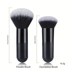 Large Powder Mineral Kabuki Brush for Foundation Makeup