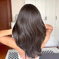 24 Inch Long Wavy Synthetic Wig for Women